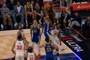 这么帅这么猛!理查德空切弹起 单臂暴力隔扣阿努诺比!