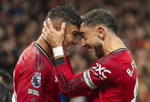 先拔头筹!卡塞米罗本赛季英超已打进7球,追平队友B费