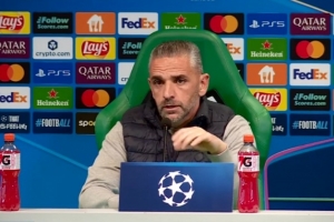 首回合0-3!葡体主帅:闪耀是我见过最强的球队之一 深信可以逆转