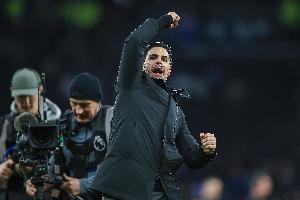 阿森纳连续3个赛季欧冠晋级8强,为队史第二次做到