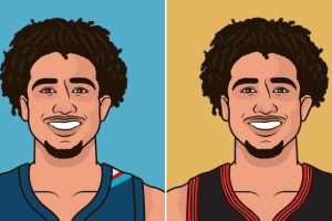 焕发新生！麦凯恩本赛季在雷霆已4场砍下20+ 在76人仅1场