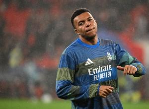 本赛季至今西甲共4名球员直接参与15+进球,姆巴佩、亚马尔在列