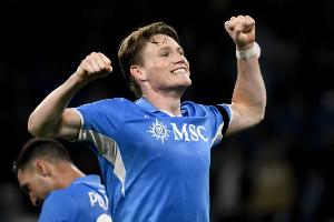 继续闪耀！小麦在那不勒斯联赛进球数追平曼联时期，场数仅用1/3