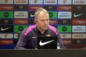 弗里克:霍安·加西亚明天可能上场 赛季末谈拉什福德坎塞洛未来