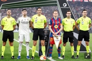 阿斯:马德里德比主裁蒙特罗是本赛季西甲被VAR纠错最少的裁判