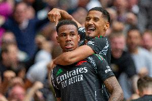 标晚报阿森纳伤情：加布里埃尔、萨利巴等多人有望出战南安普顿