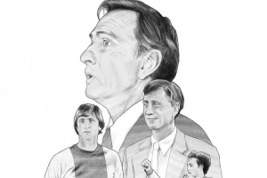 克鲁伊夫去世10周年纪念日,阿贾克斯社媒缅怀:永远的克鲁伊夫