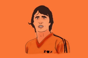 荷兰国家队纪念克鲁伊夫去世10周年：永远是我们的一员