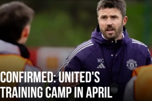 官方：曼联将在4月6日前往爱尔兰，进行为期4天的高强度集训