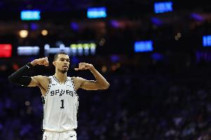 文班自全明星后正负值+311 断档领先所有场均20+得分手