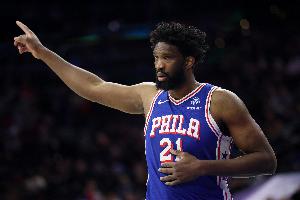 强势复出!恩比德28分钟17中12砍下35分6板7助1帽 正负值+33最高