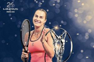 击败莱德基等人！官方：萨巴伦卡荣获2026劳伦斯年度最佳女运动员