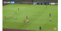 泰山1-0领先广西恒宸!泽卡直塞助攻,陈蒲单刀破门