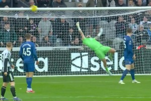 实至名归！英超官方：皮克福德对阵纽卡神扑当选2月最佳扑救