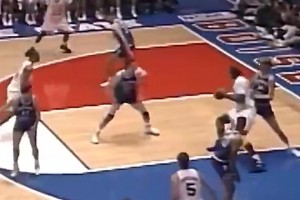 看看奥尼尔在大学时期是怎么打球的，这可真是降维打击啊！