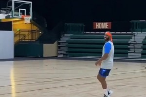 另类师徒！名场面：为了不让SGA赢，保罗把球直接藏起来！